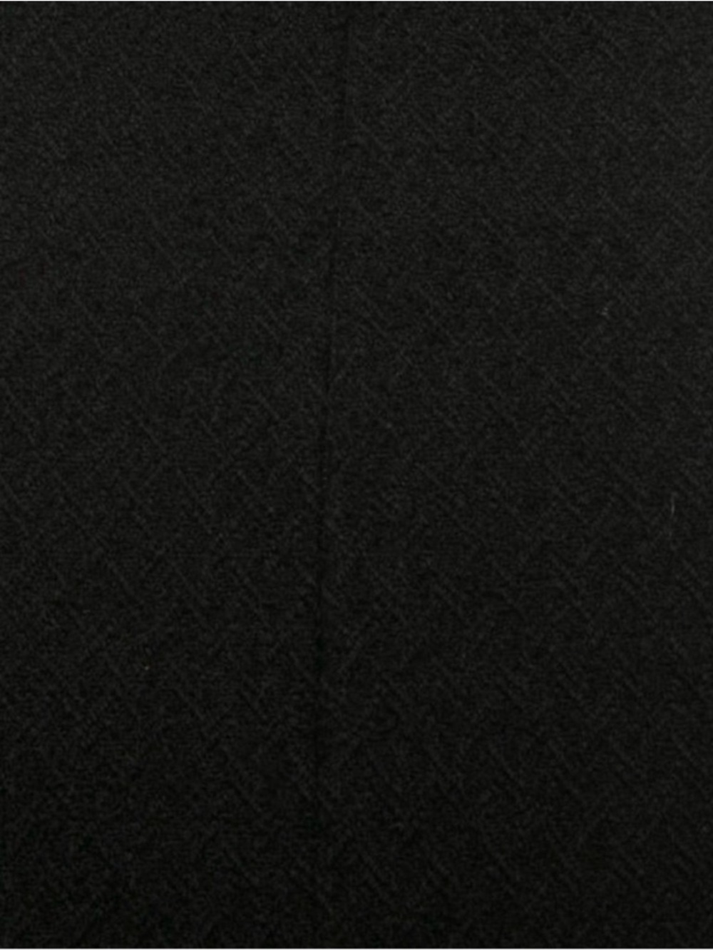 Dolce & Gabbana Black Pencil Skirt with Front Slit - Picture 5 of 6